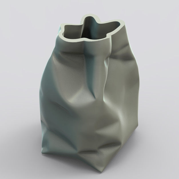 CRUMPLE BAG VASE