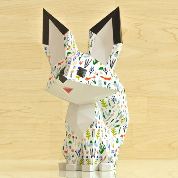 Seated Fox