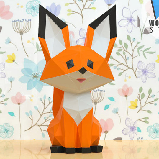 Seated Fox