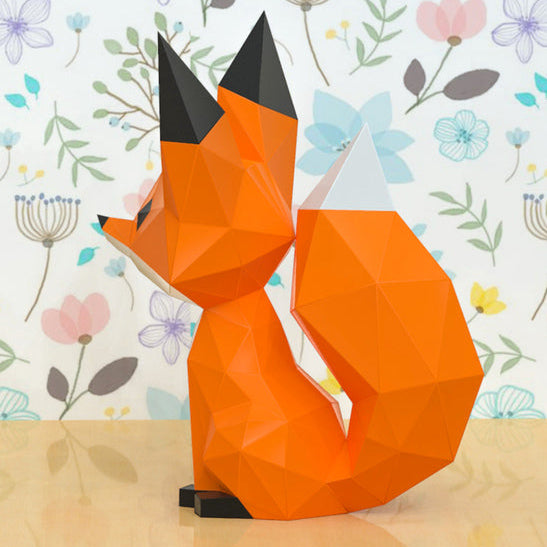 Seated Fox