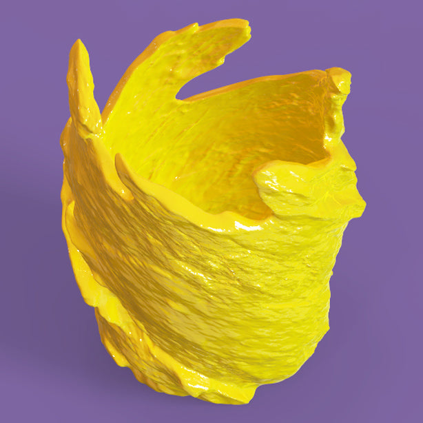 UNIQUE SCULPTURAL ORGANIC PLANTER