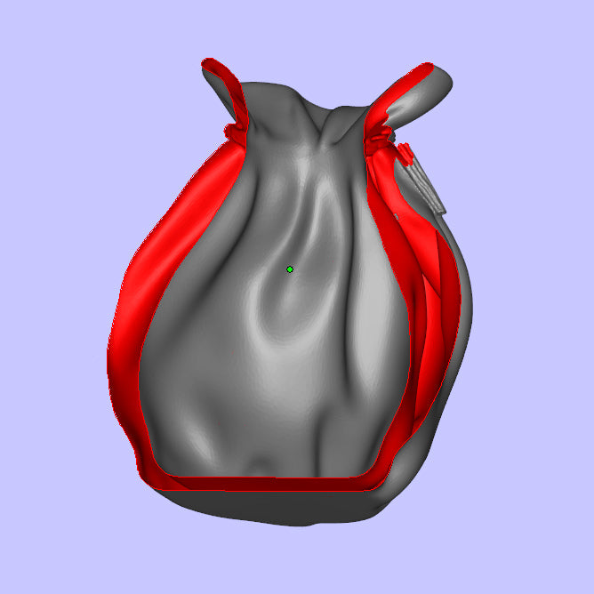 CLOTH POUCH VASE