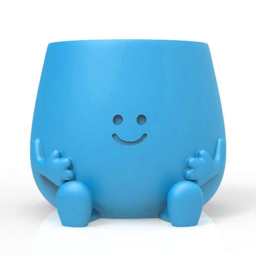 HAPPY FACE PLANTER POT