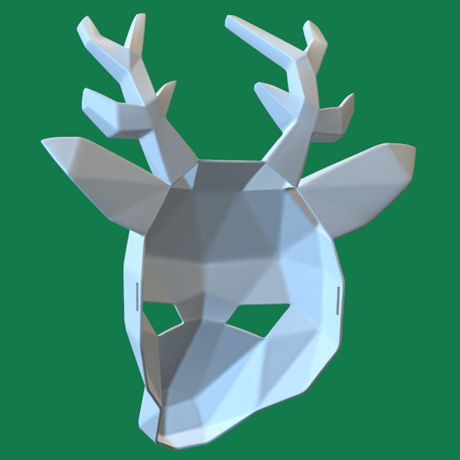 DEER FACETED MASK