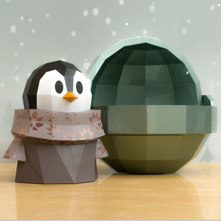Penguin in carrier