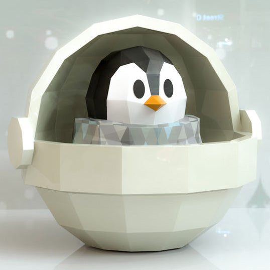 Penguin in carrier