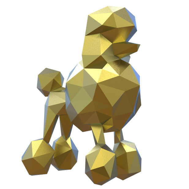 FACETED POODLE