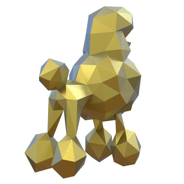 FACETED POODLE