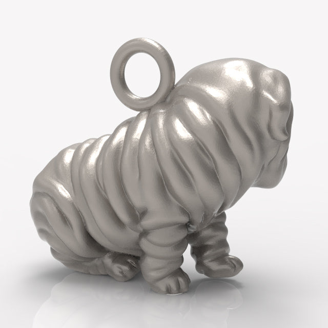 BULLDOG PUPPY PENDANT