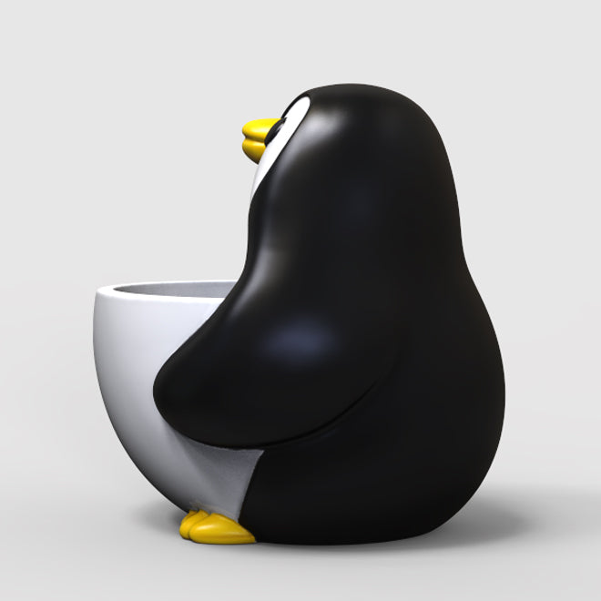 PENGUIN PLANTER POT