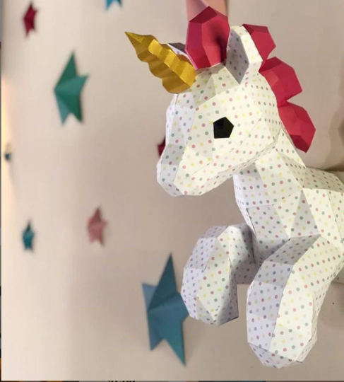 Unicorn for wall decor