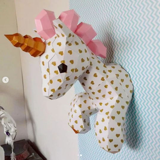 Unicorn for wall decor