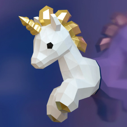 Unicorn for wall decor