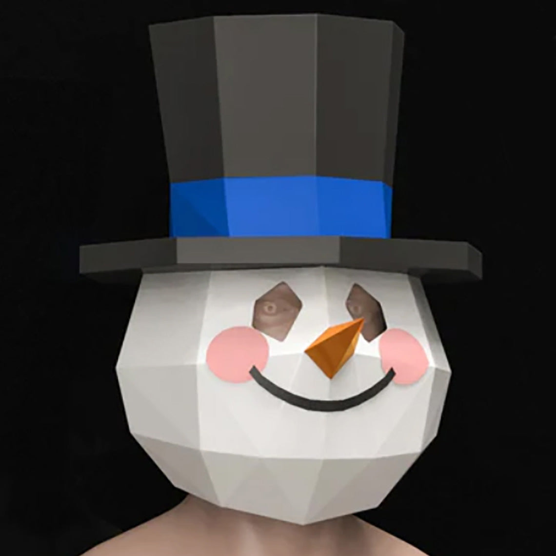Snowman mask