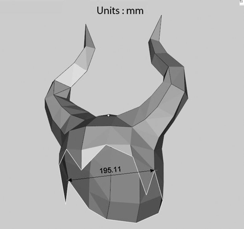 Devil Horn Mask