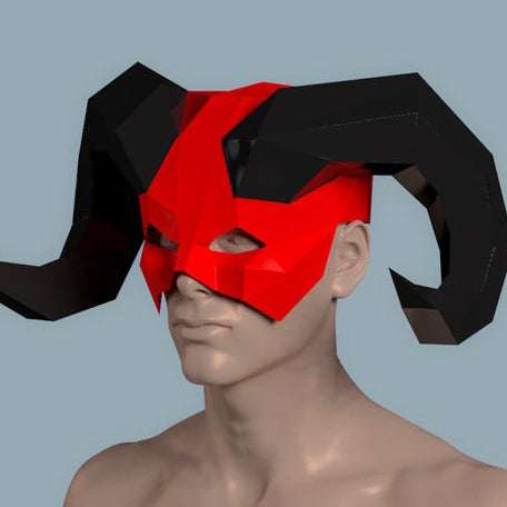 Horn mask,