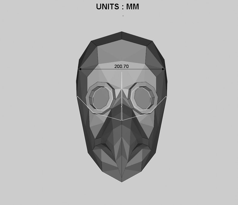 Plague doctor mask