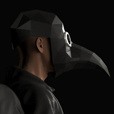 Plague doctor mask