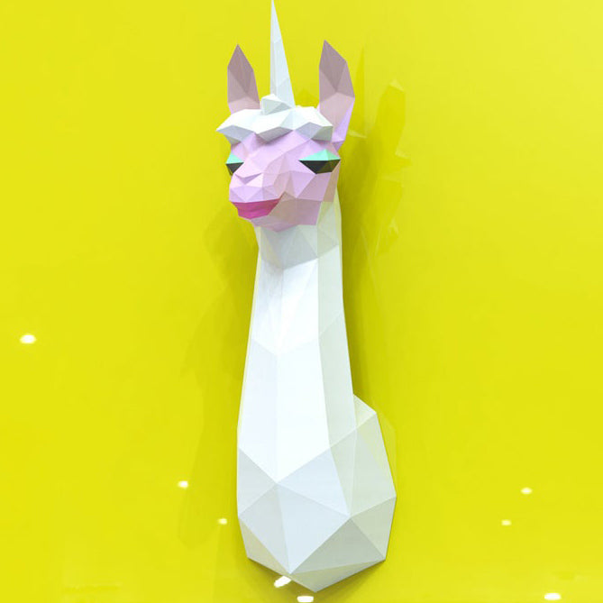 Llama with Horn