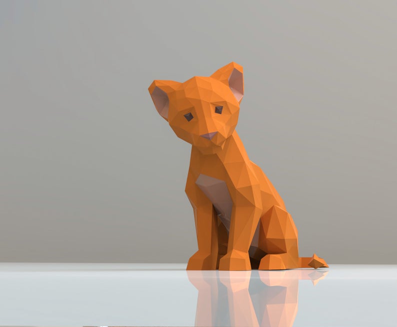 Seated Lion Cub