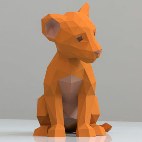 SIMBA Seated Lion Cub