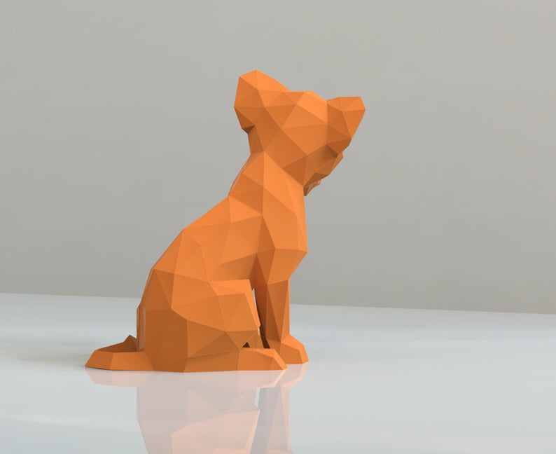 Seated Lion Cub