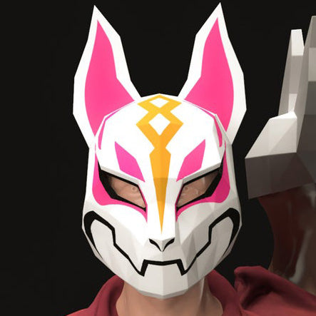 Kitsune drift mask