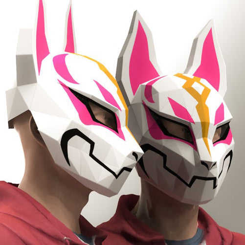 Kitsune drift mask