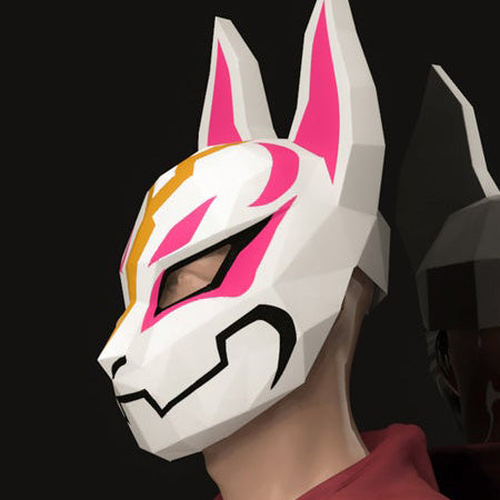 Kitsune drift mask