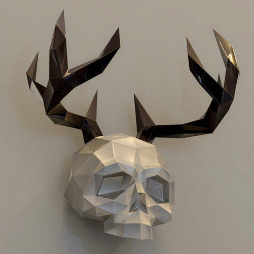 Skull with Horns wall decor