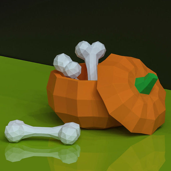 Pumpkin Box with cover