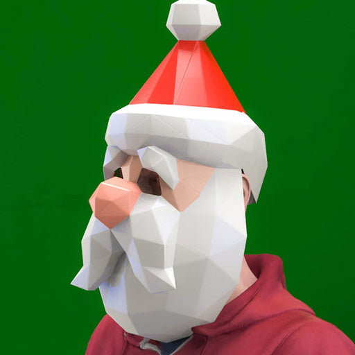Santa Head Mask