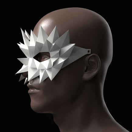 Spikes Half Mask