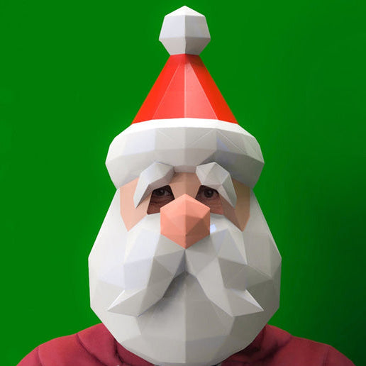 Santa Head Mask