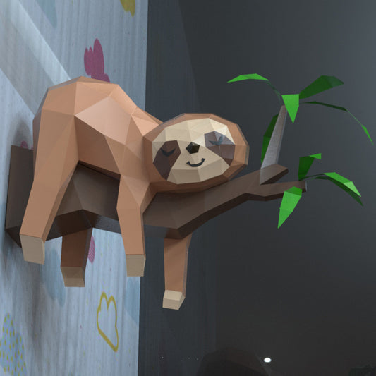 Sloth on branch