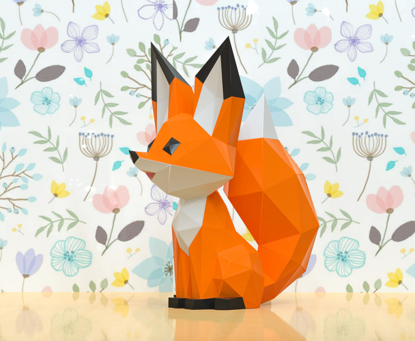 Seated Fox