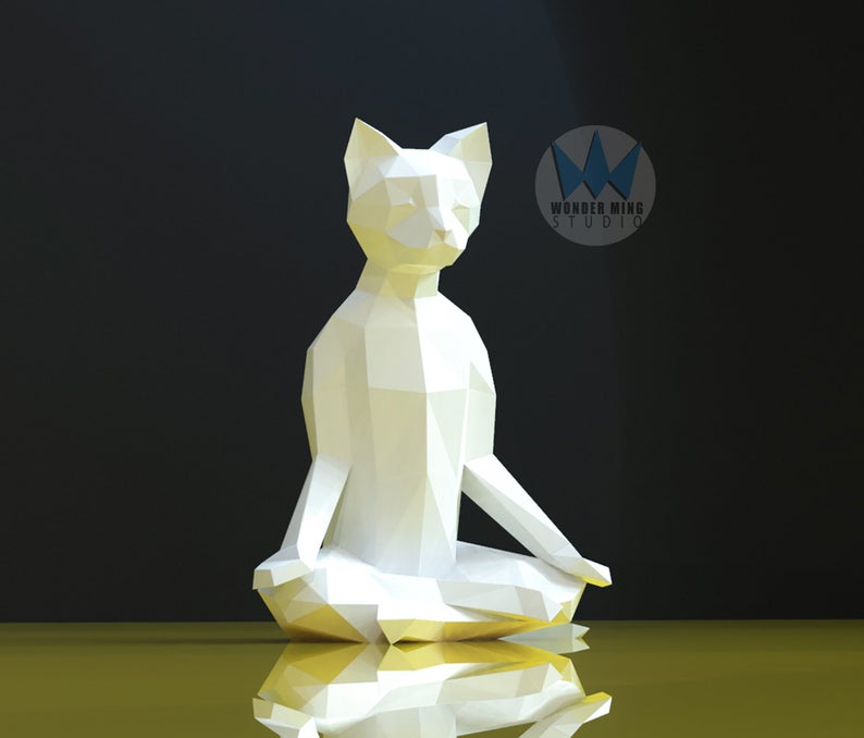 Cat meditation
