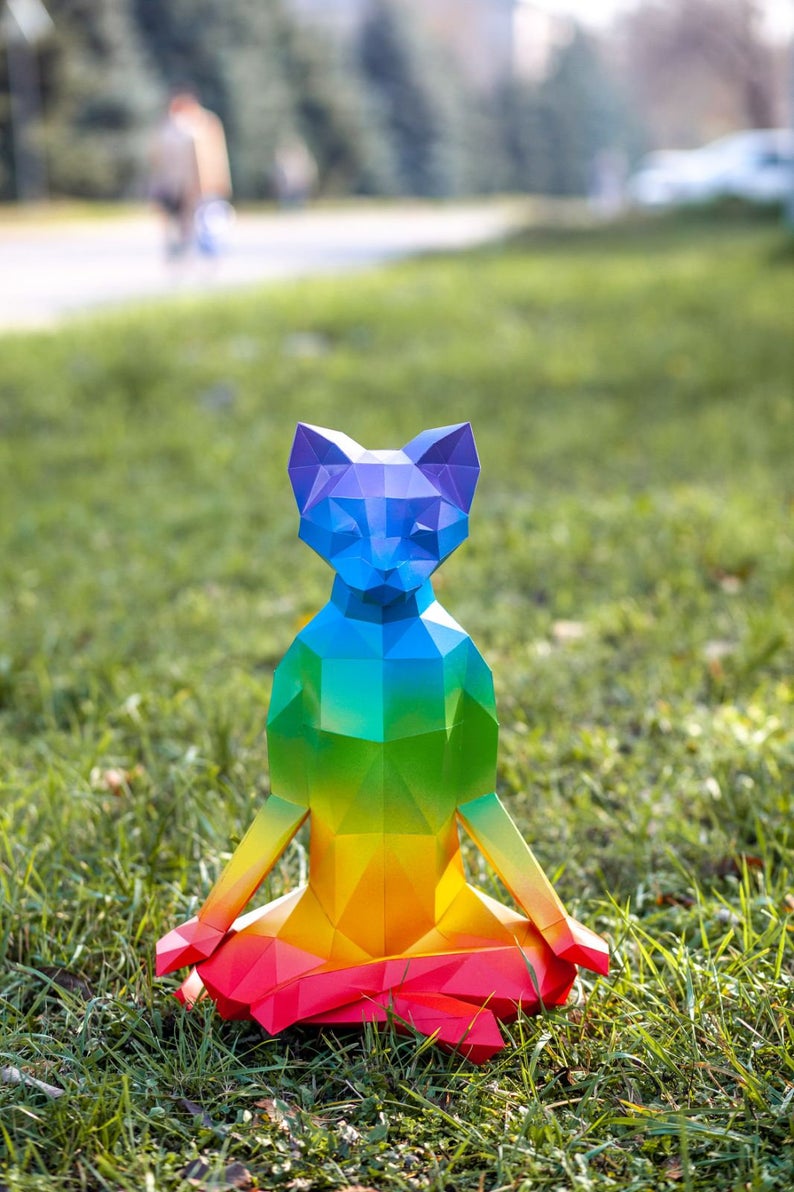 Cat meditation