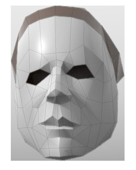 papercraft michael myers mask, halloween craft, halloween decor, papercraft, diy papercraft mask, diy craft, beautiful horror papercraft, papercraft gifts, low poly bat, paper mask, michael myers mask, paper sculpture halloween, best papercraft design, wonder ming studio, party decor, gift, disney craft