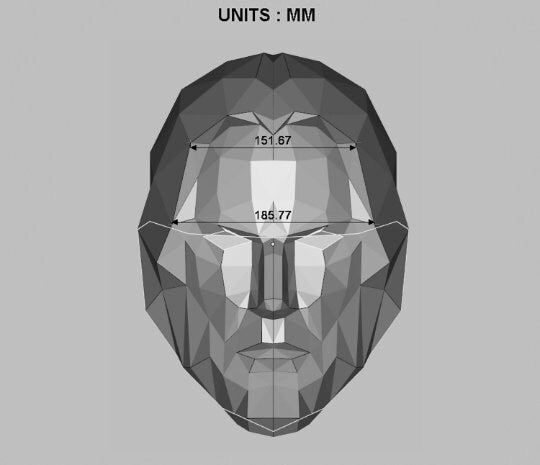 Bearded Man Mask