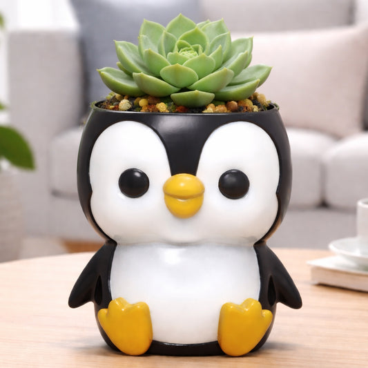 PENGUIN PLANTER POT