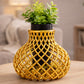 GEOMETRIC LATTICE VASE