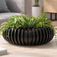FLUTED RIBBED PLANTER POT
