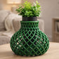 GEOMETRIC LATTICE VASE