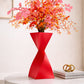 TWISTED HOURGLASS VASE