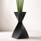 TWISTED HOURGLASS VASE