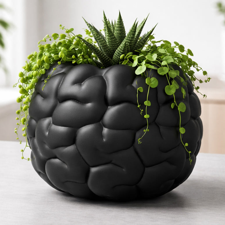 BRAIN PLANTER POT