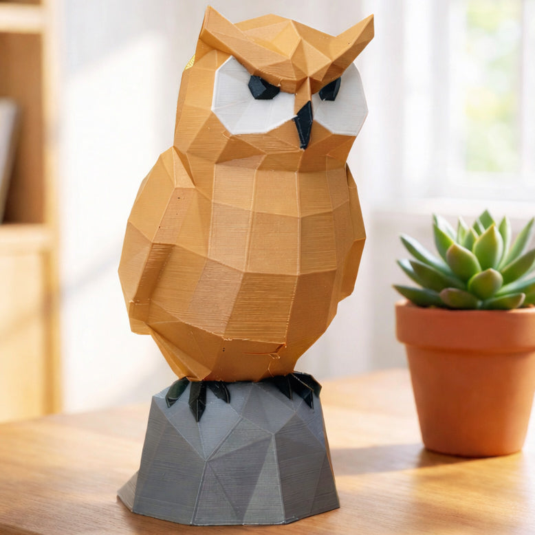 LOWPOLY OWL