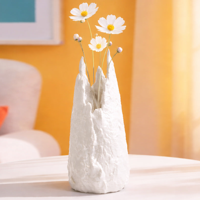 UNIQUE SCULPTURAL ORGANIC VASE