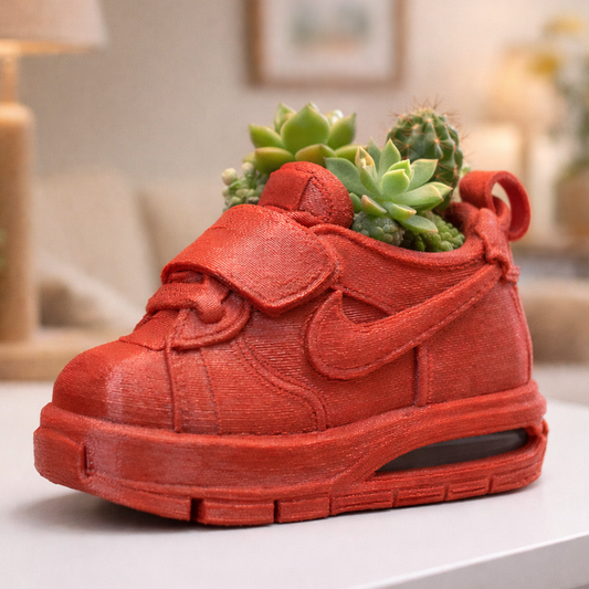 SNEAKER STYLE SHOE PLANTER HOLDER